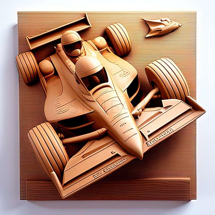 3D модель Гра Virtua Racing (STL)